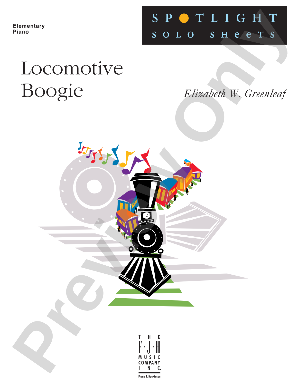 Locomotive Boogie: Piano