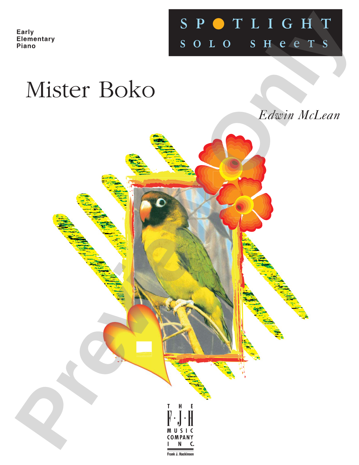 Mister Boko: Piano
