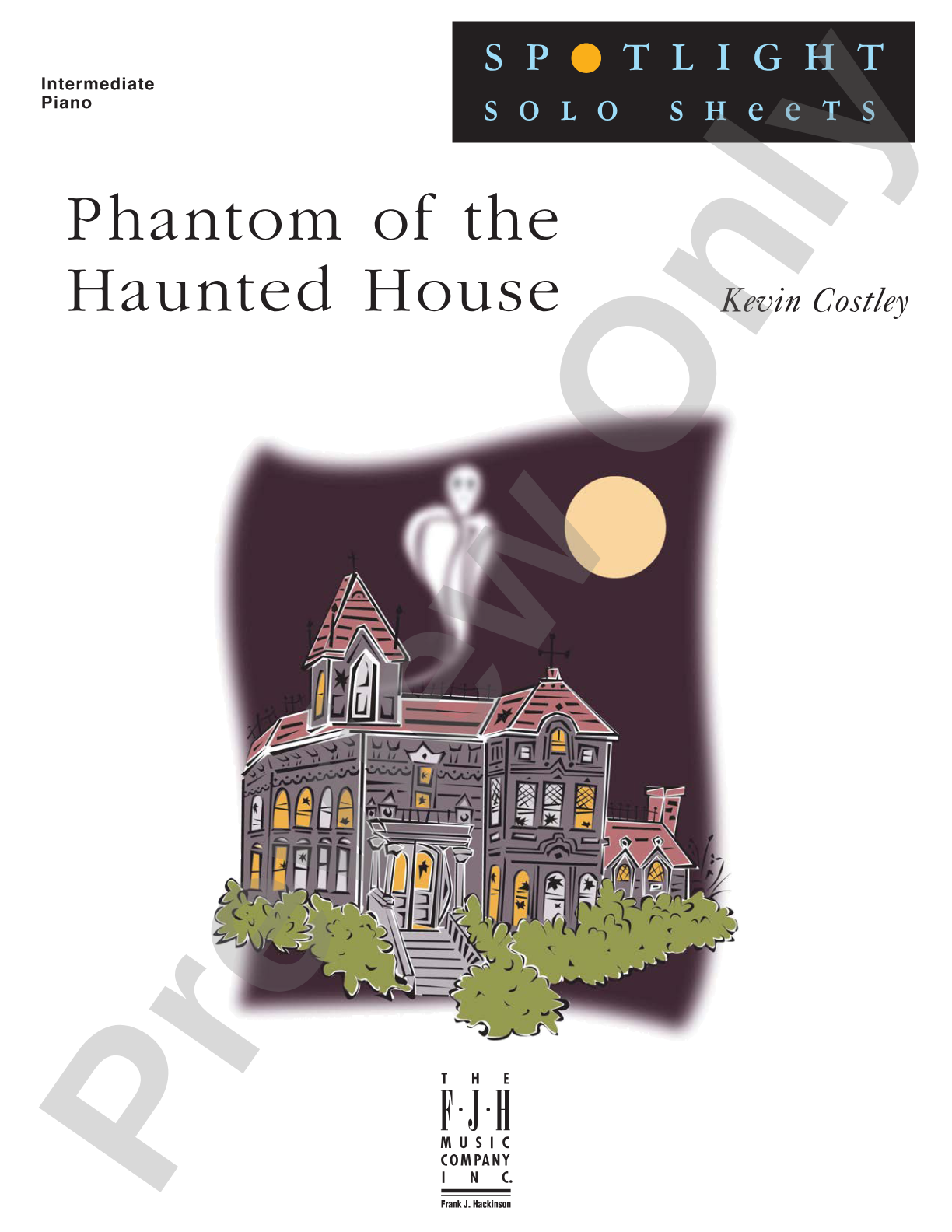 Phantom of the Haunted House: Piano