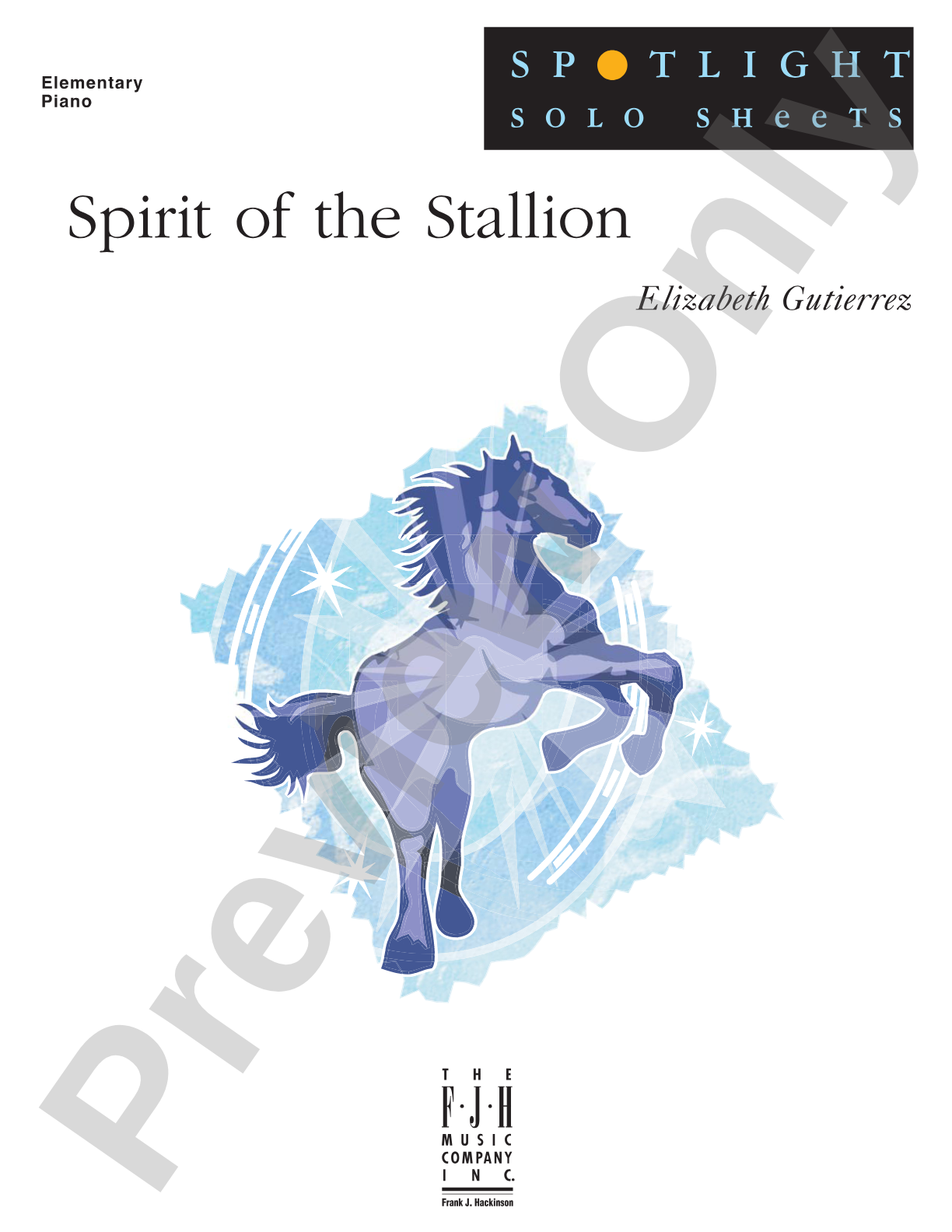 Spirit of the Stallion: Piano