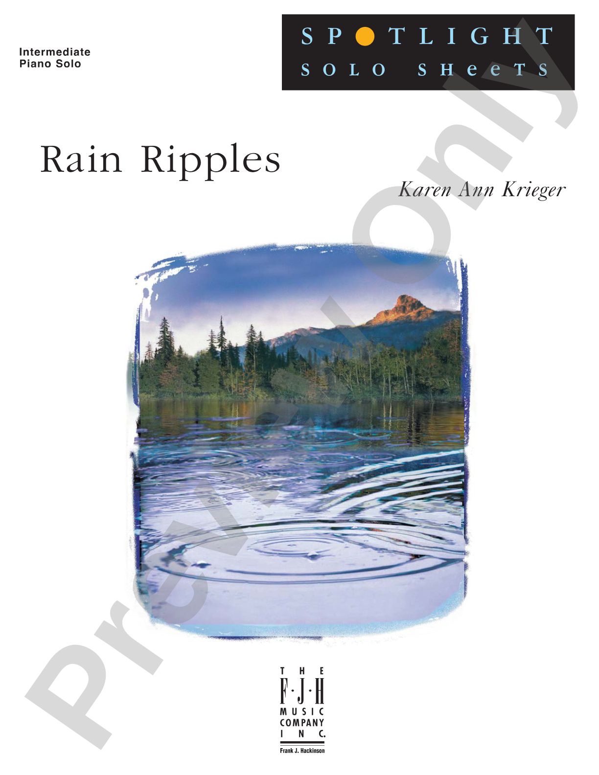 Rain Ripples: Piano