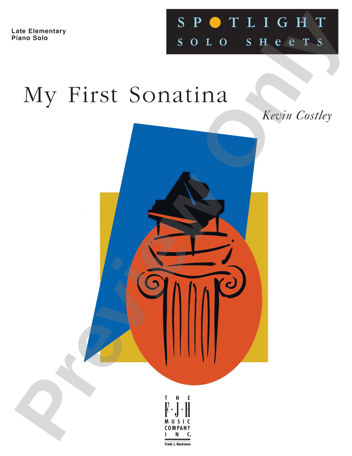 My First Sonatina: Piano