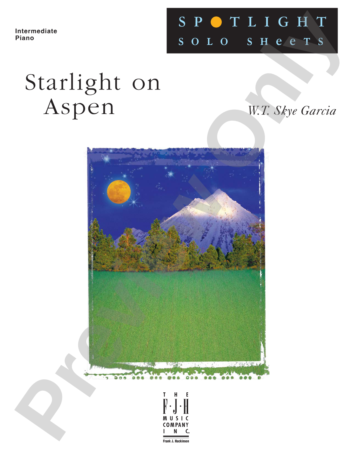 Starlight on Aspen: Piano