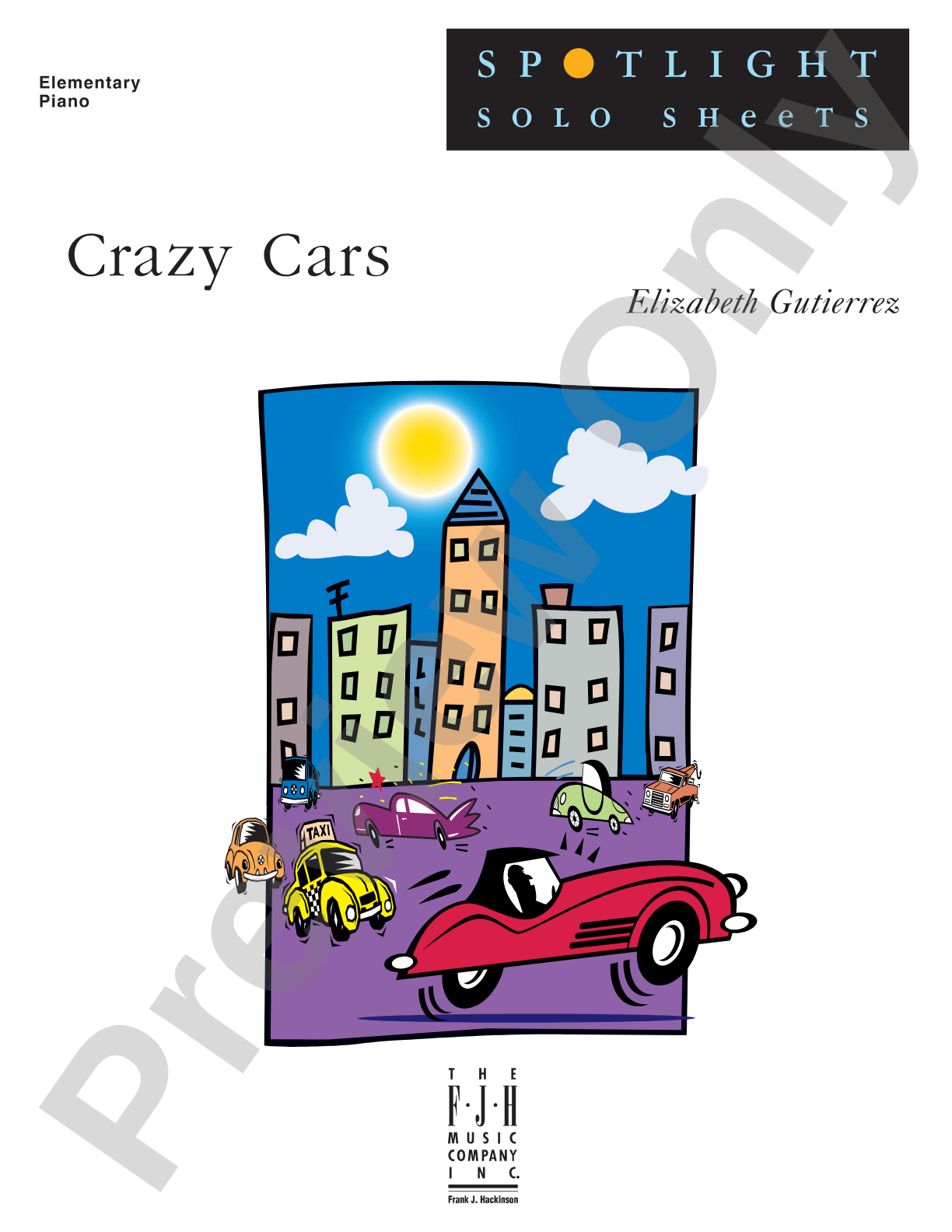 Crazy Cars: Piano