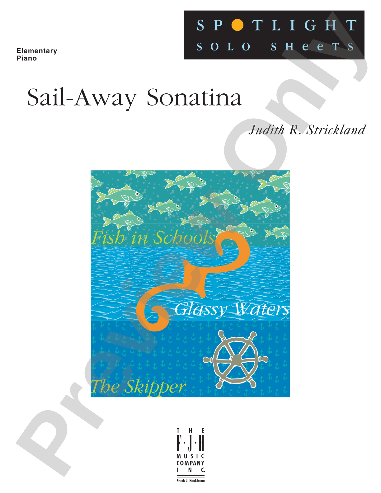 Sail-Away Sonatina: Piano
