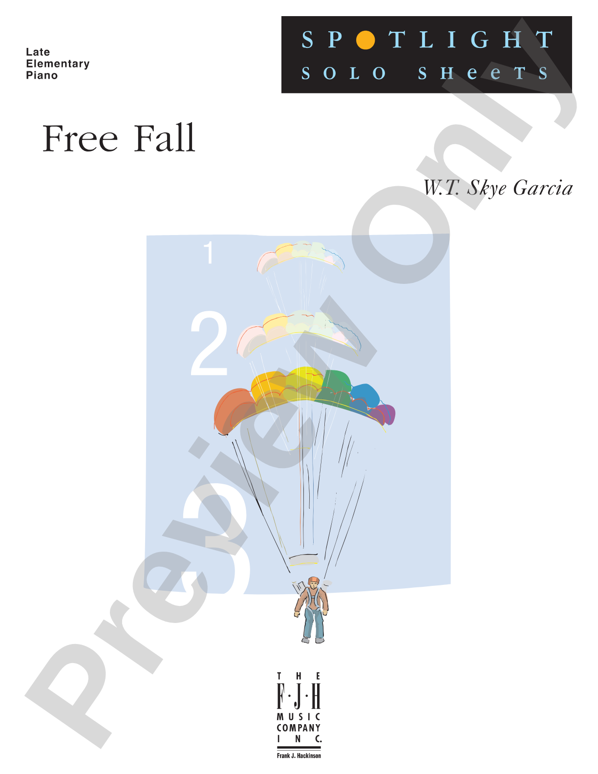 Free Fall: Piano