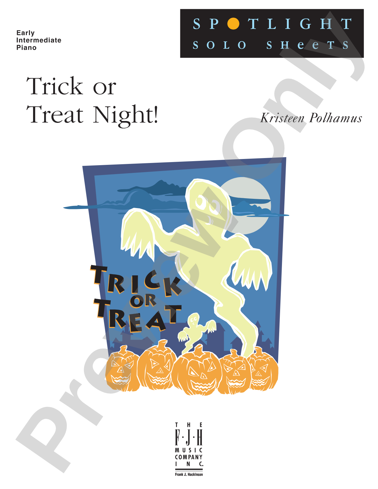 Trick or Treat Night!: Piano