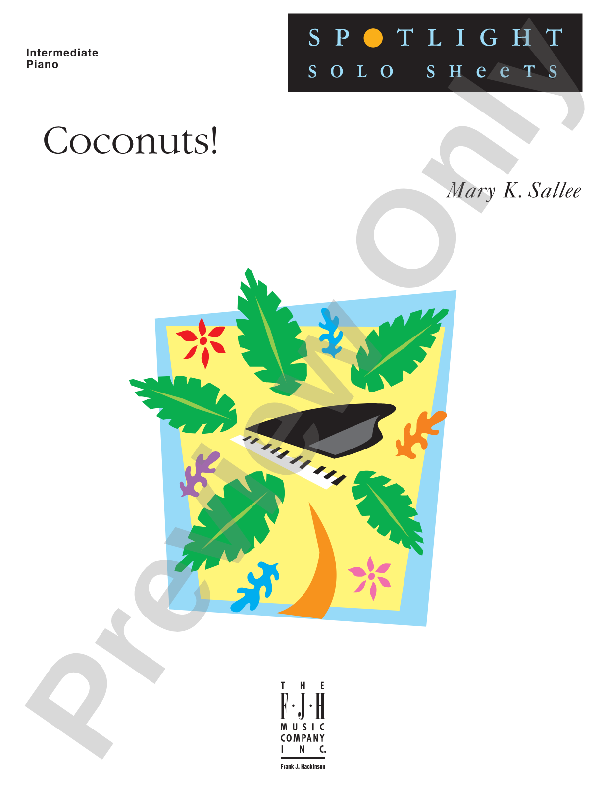 Coconuts!: Piano