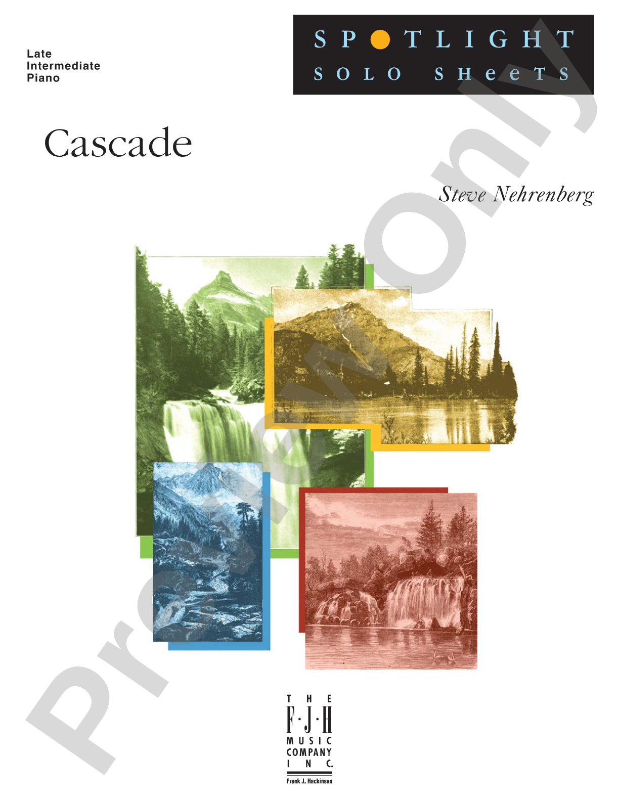 Cascade: Piano