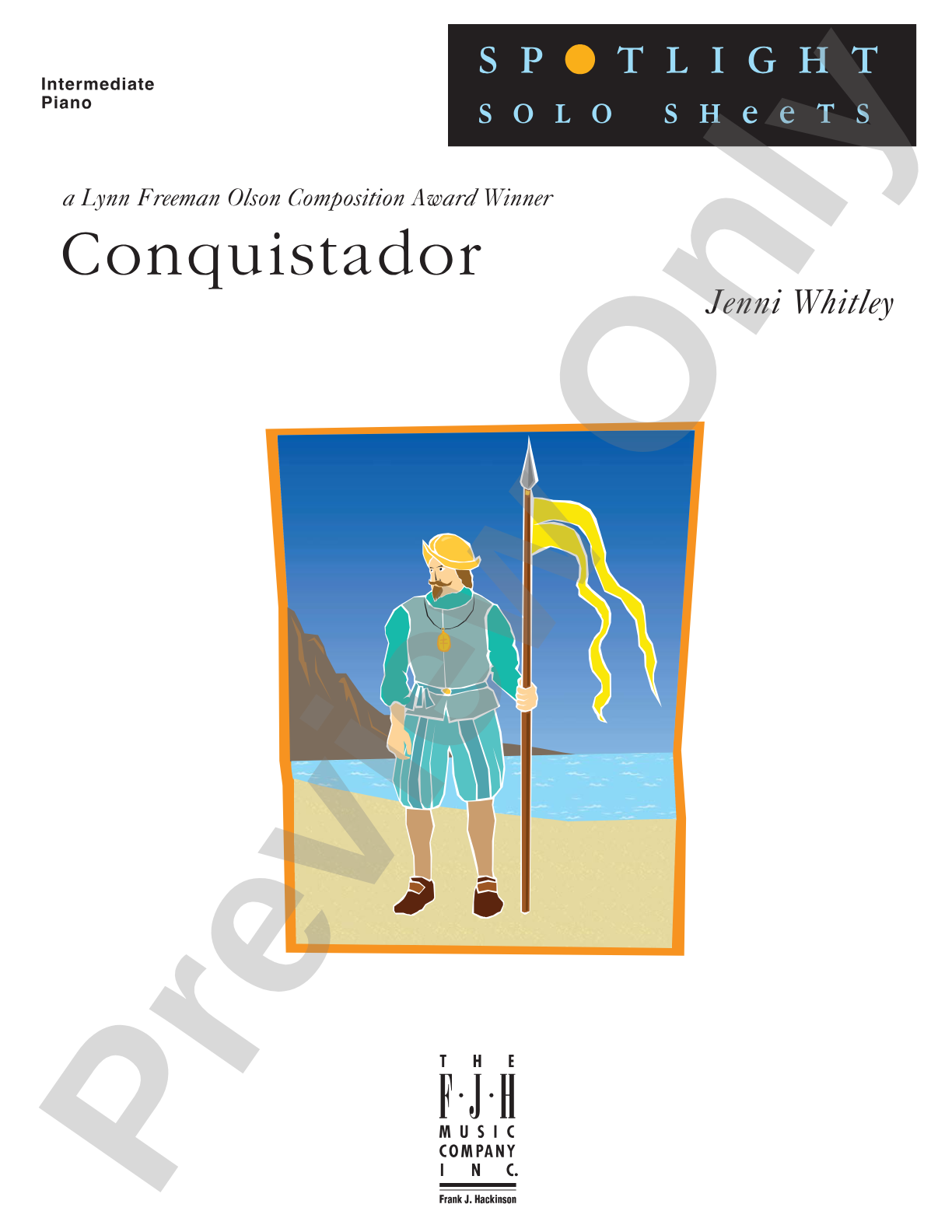 Conquistador: Piano