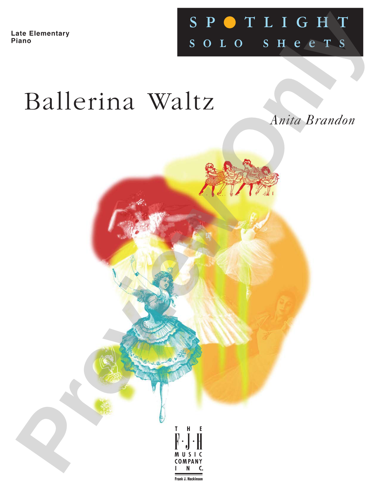 Ballerina Waltz: Piano