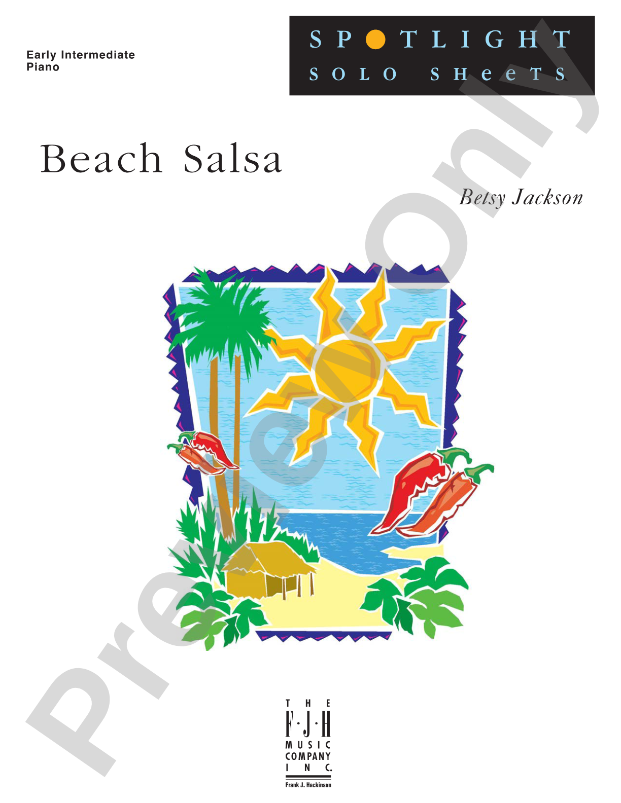 Beach Salsa: Piano