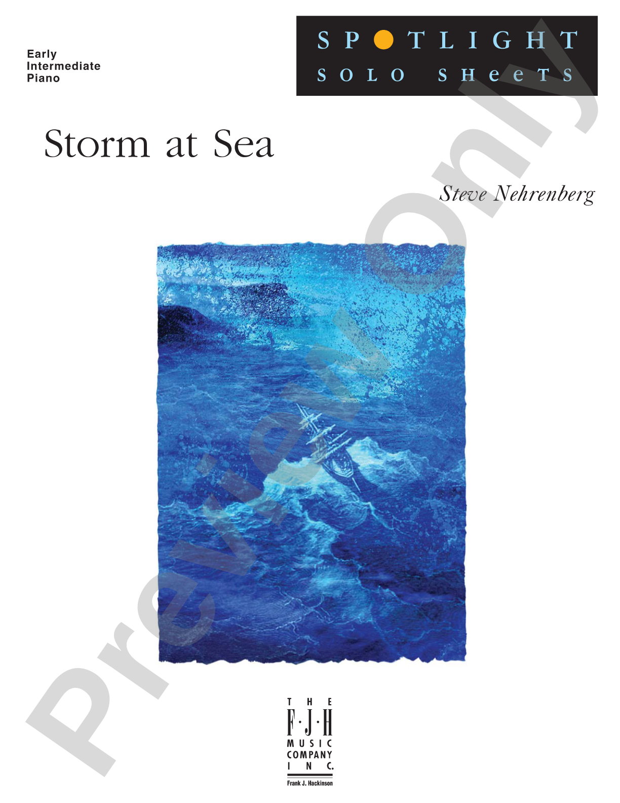 Storm at Sea: Piano