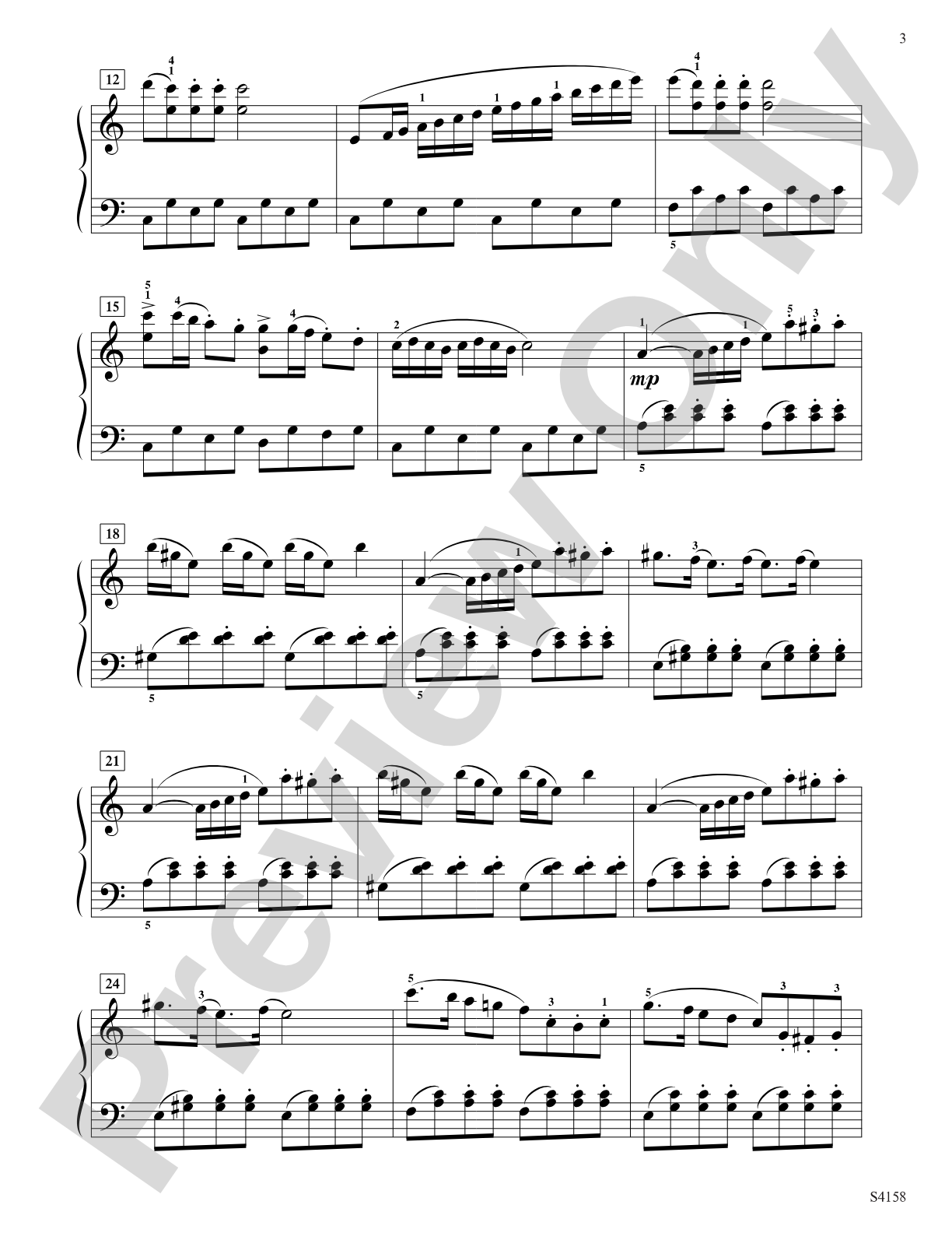 Italian Sonatina, Op. 70, No. 13: Piano