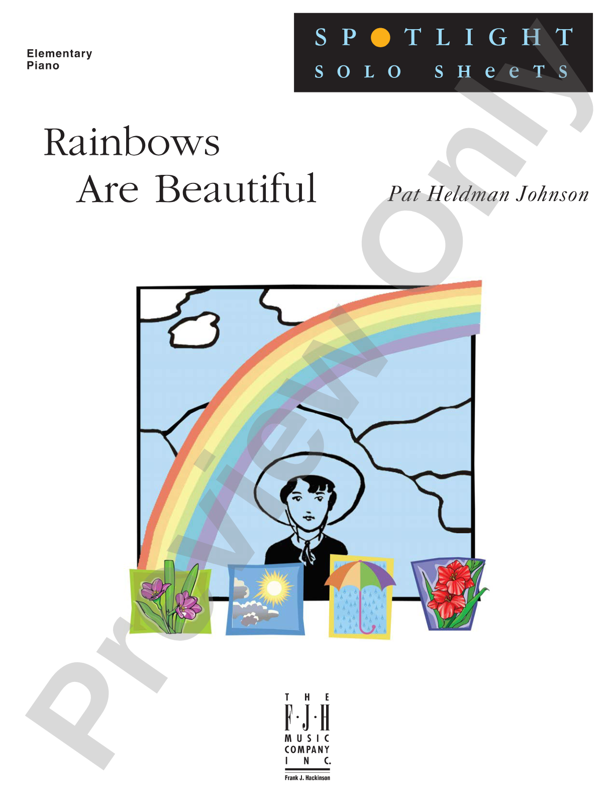 Rainbows Are Beautiful: Piano