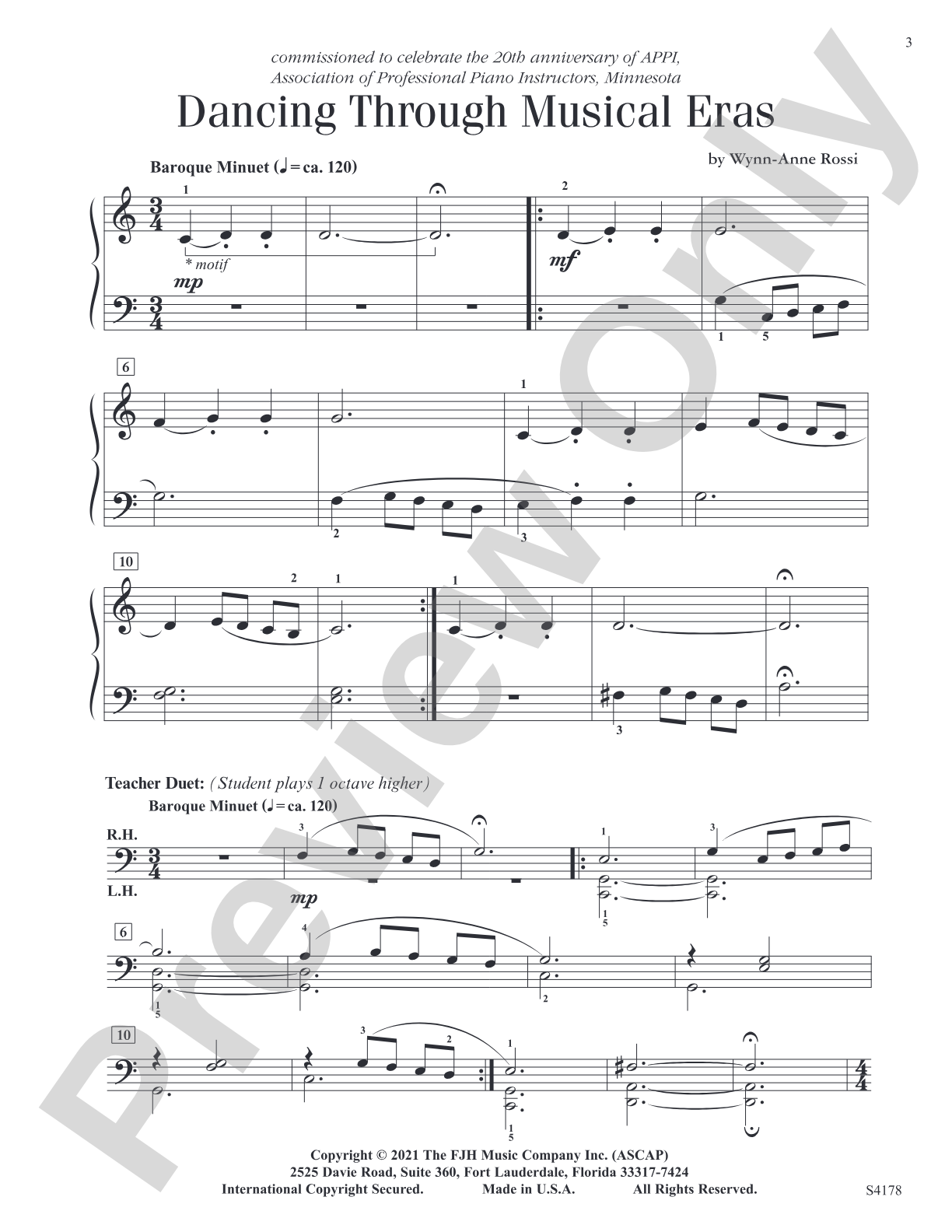 Dancing Through Musical Eras: Piano