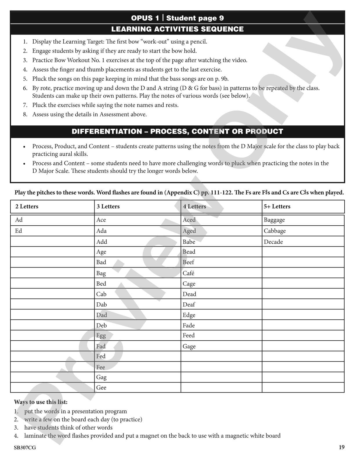 Measures of Success for String Orchestra: Curriculum Guide, Book 1: String Orchestra