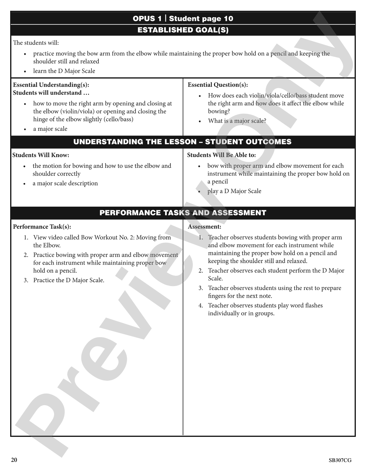 Measures of Success for String Orchestra: Curriculum Guide, Book 1: String Orchestra
