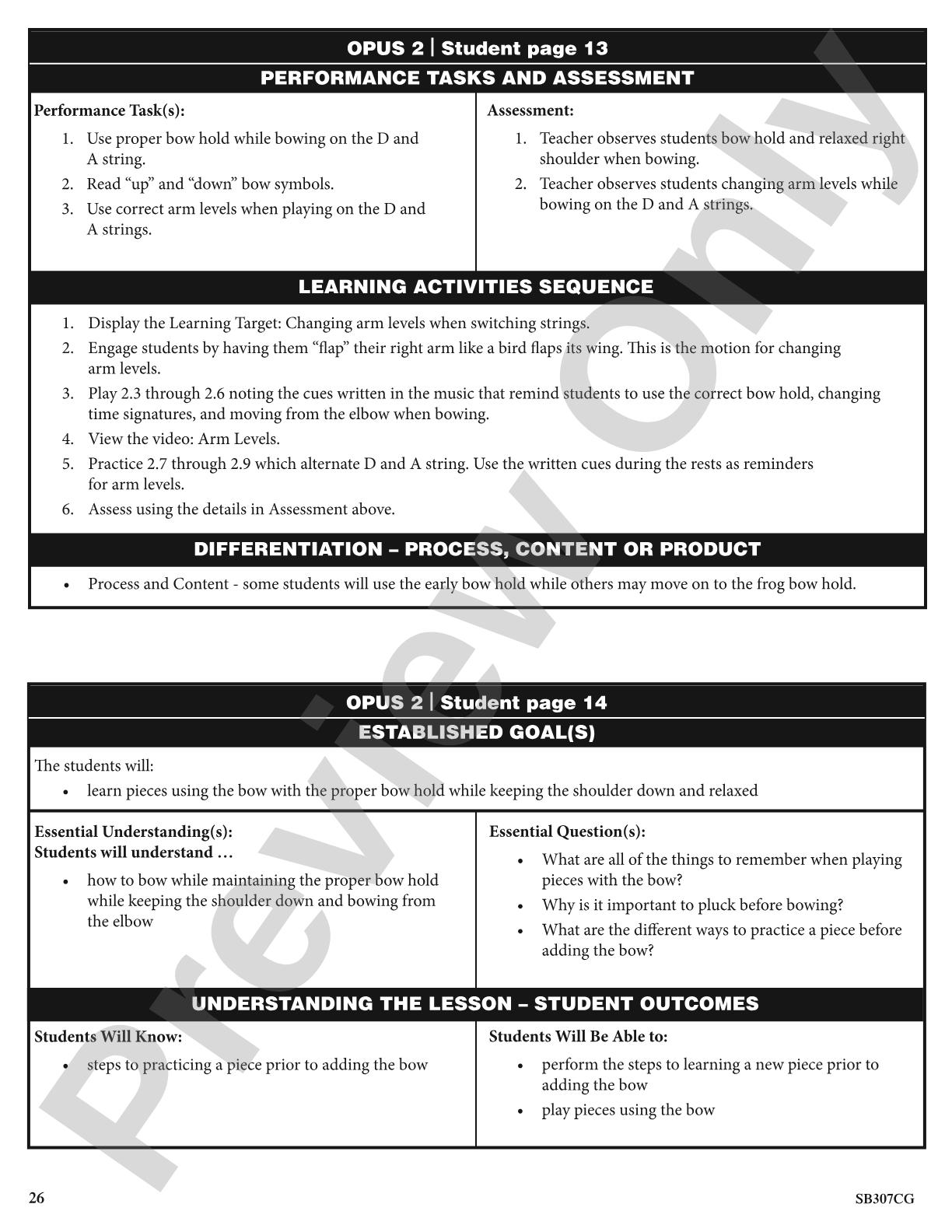 Measures of Success for String Orchestra: Curriculum Guide, Book 1: String Orchestra