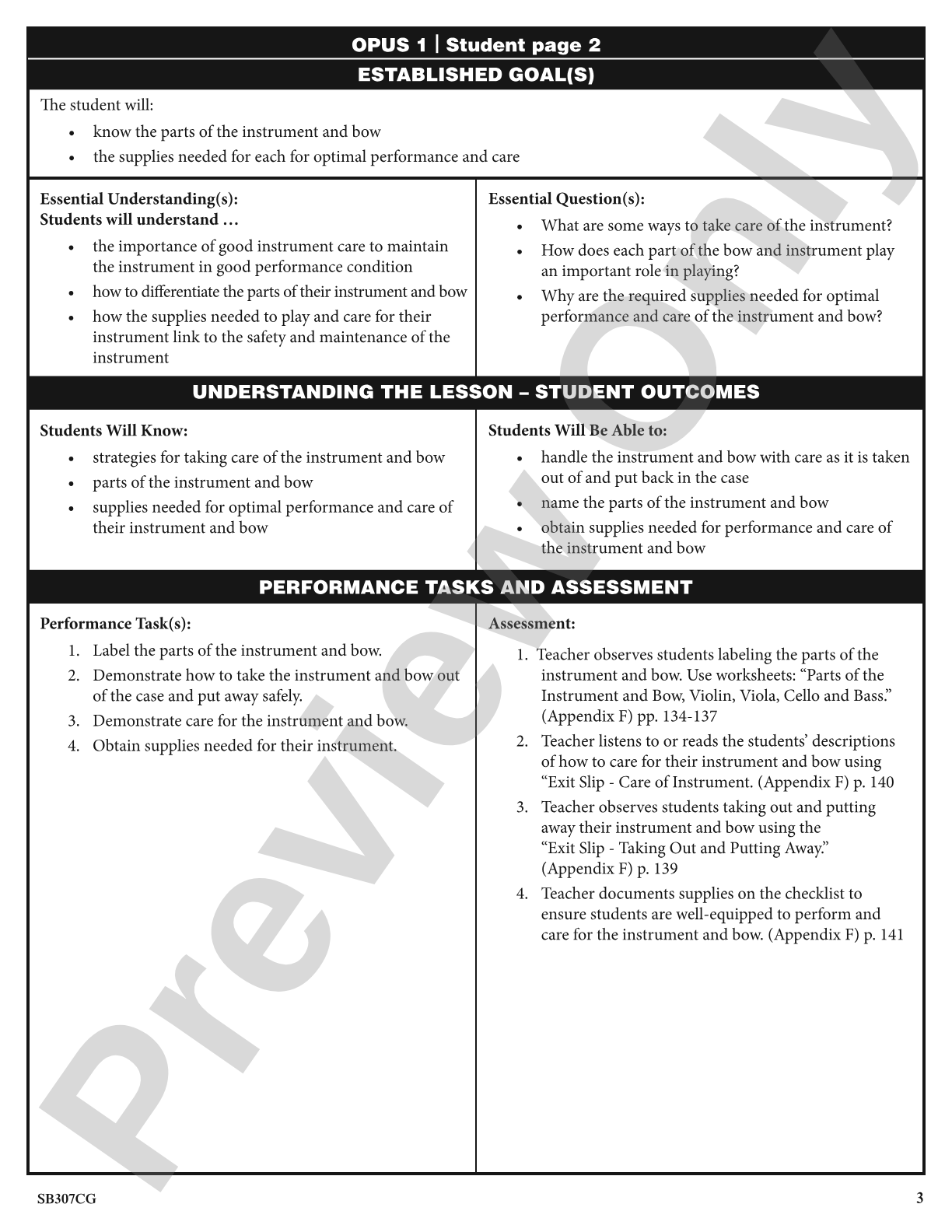 Measures of Success for String Orchestra: Curriculum Guide, Book 1: String Orchestra