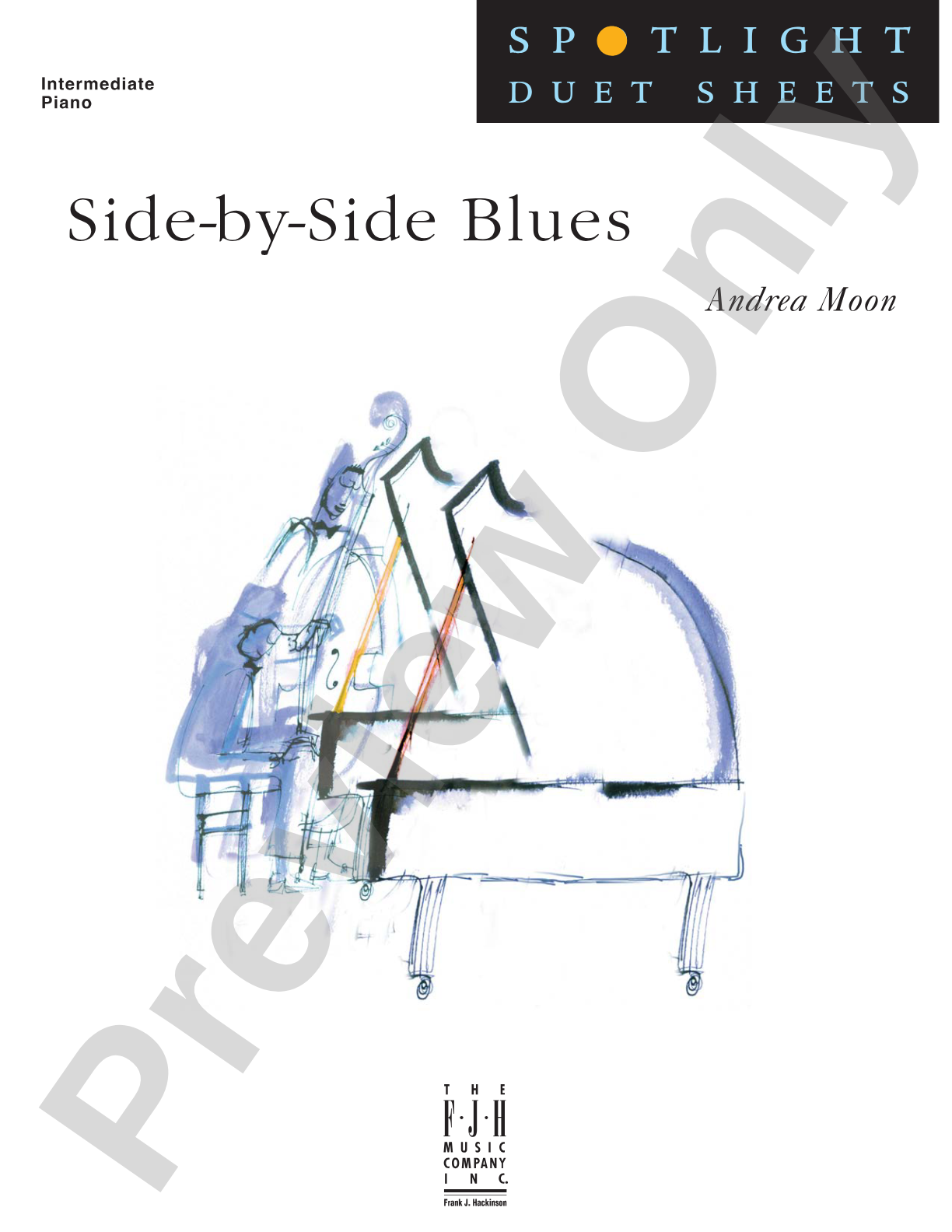 Side-by-Side Blues: Piano