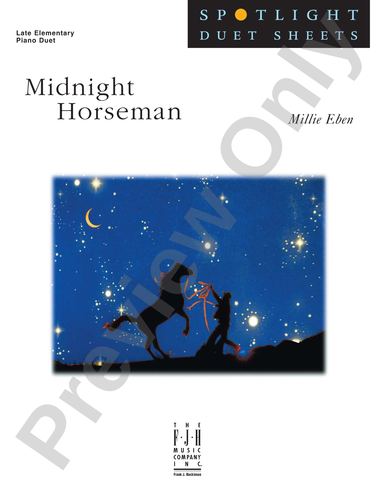 Midnight Horseman: Piano