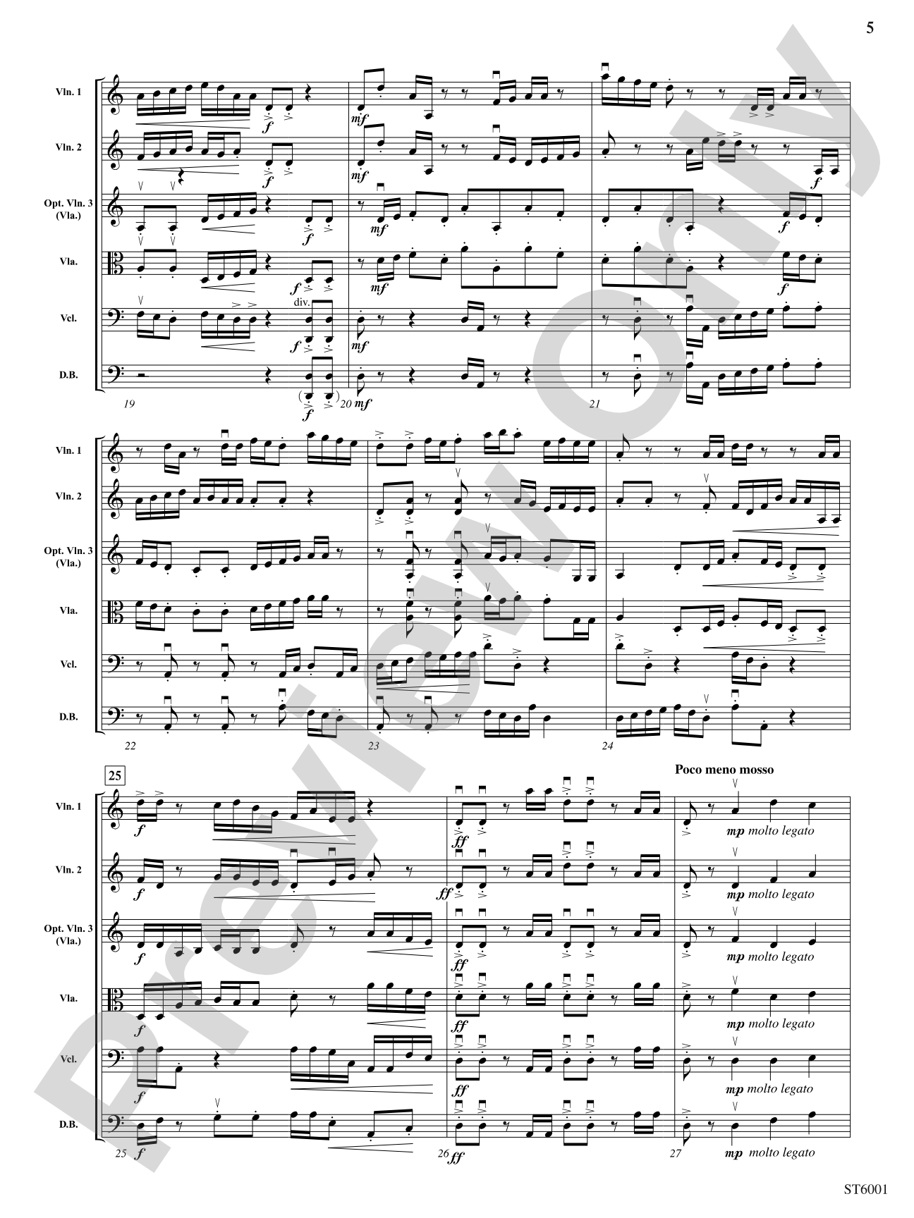 Helter-Skelter: String Orchestra Conductor Score & Parts
