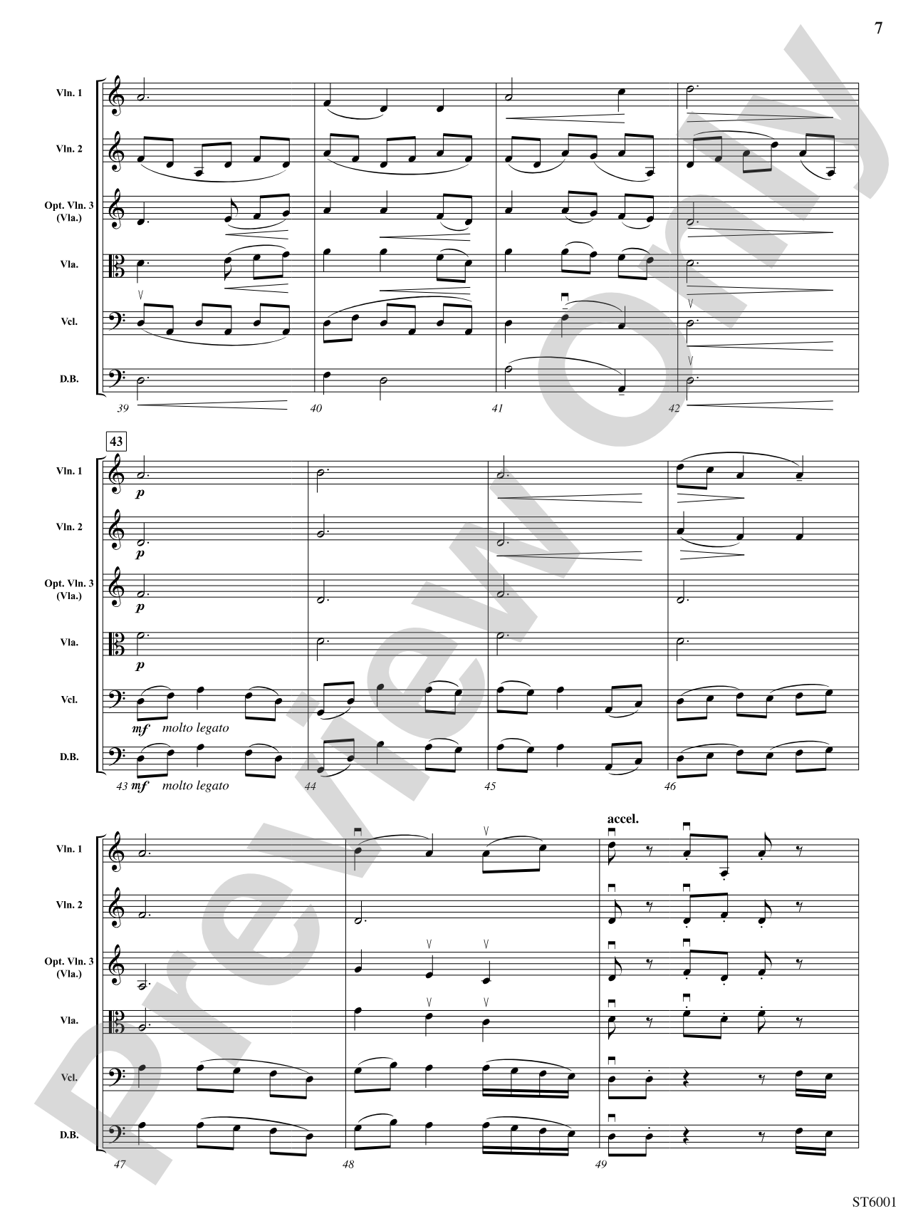 Helter-Skelter: String Orchestra Conductor Score & Parts