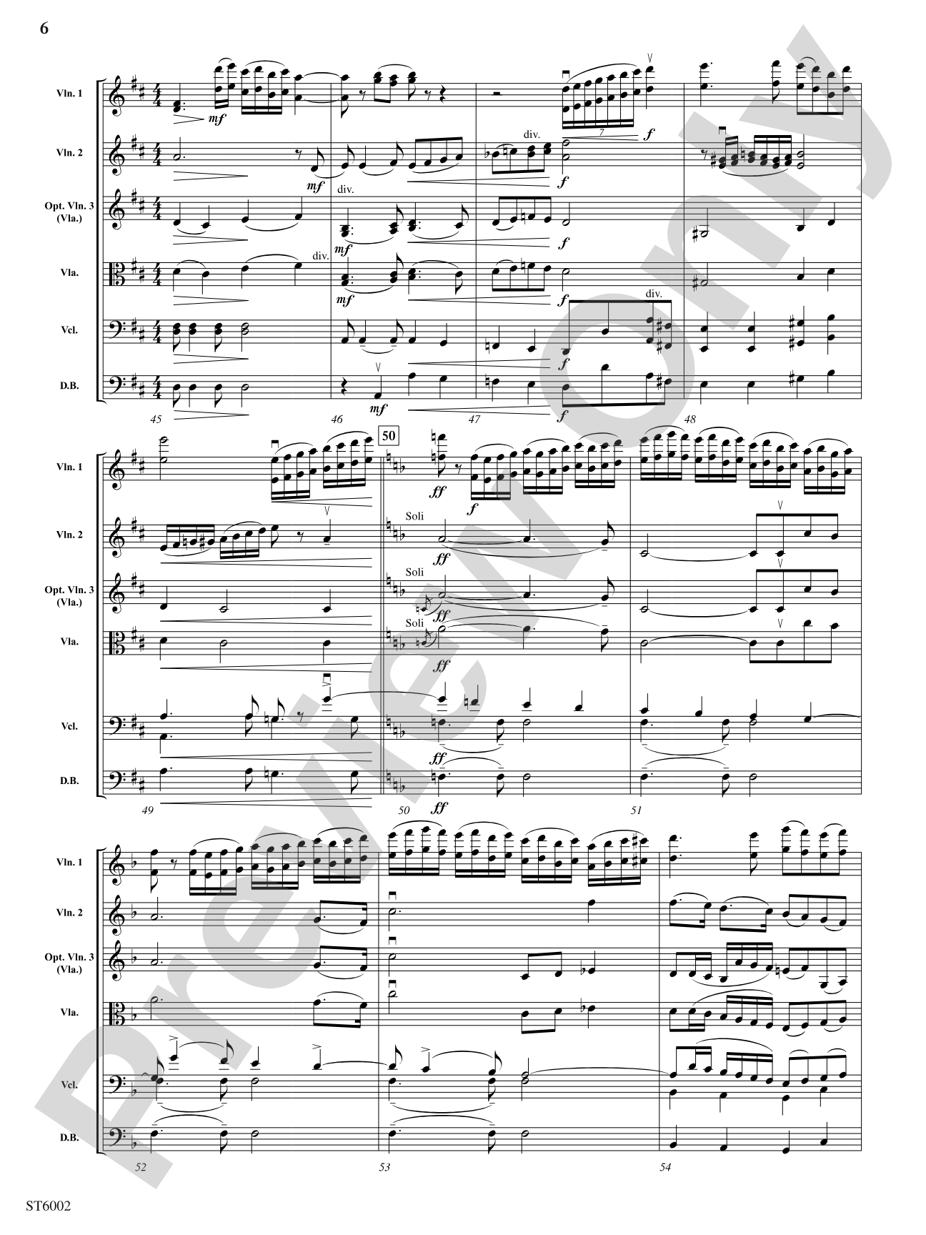 When Summer's in the Meadow: String Orchestra Conductor Score & Parts