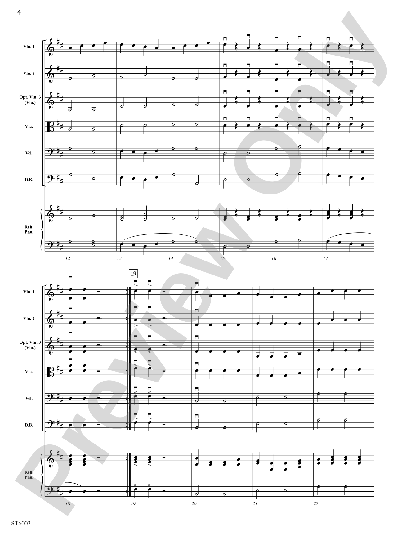 March Momentous: String Orchestra Conductor Score & Parts