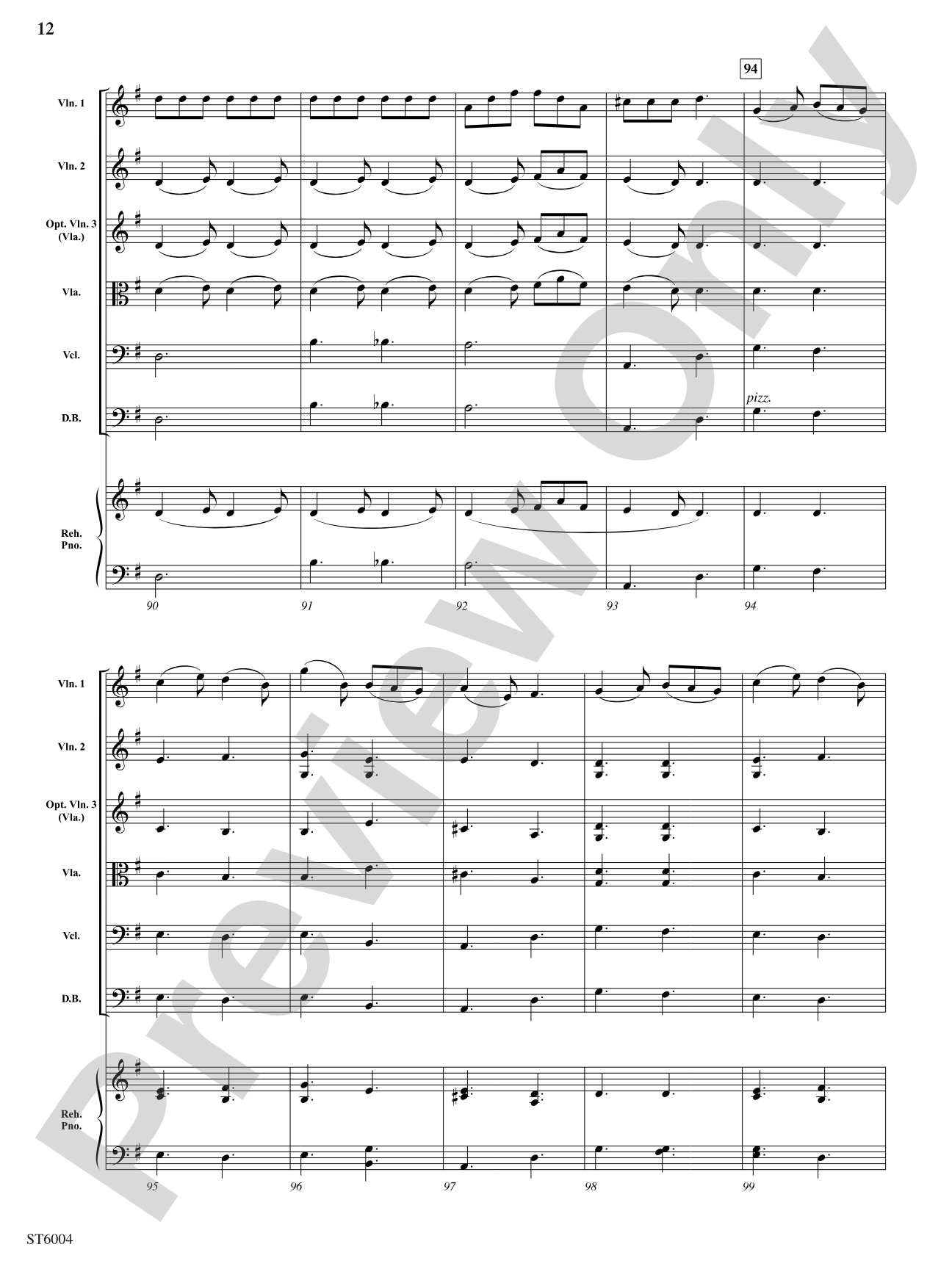 A Touch of Ireland: String Orchestra Conductor Score & Parts