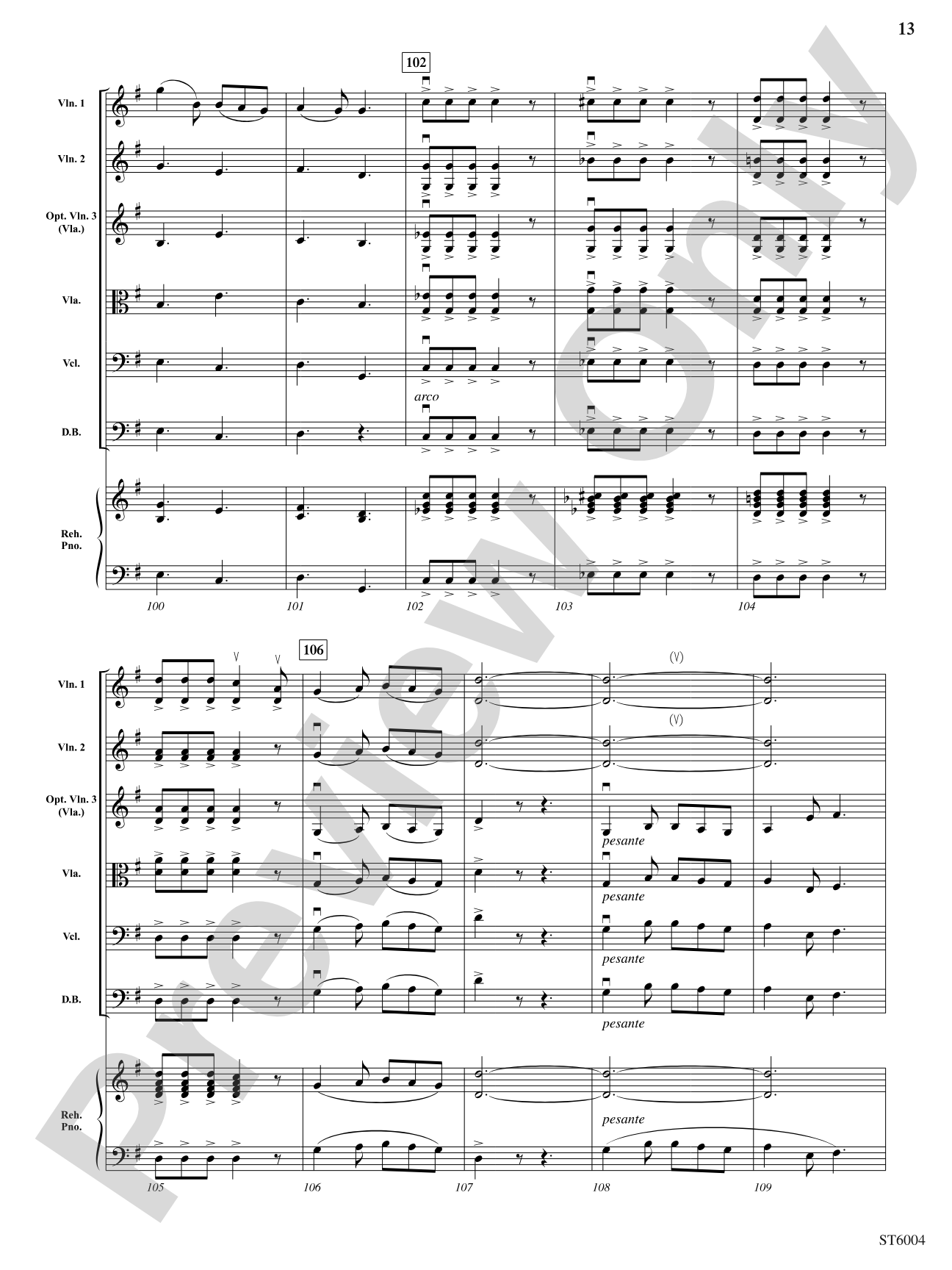 A Touch of Ireland: String Orchestra Conductor Score & Parts