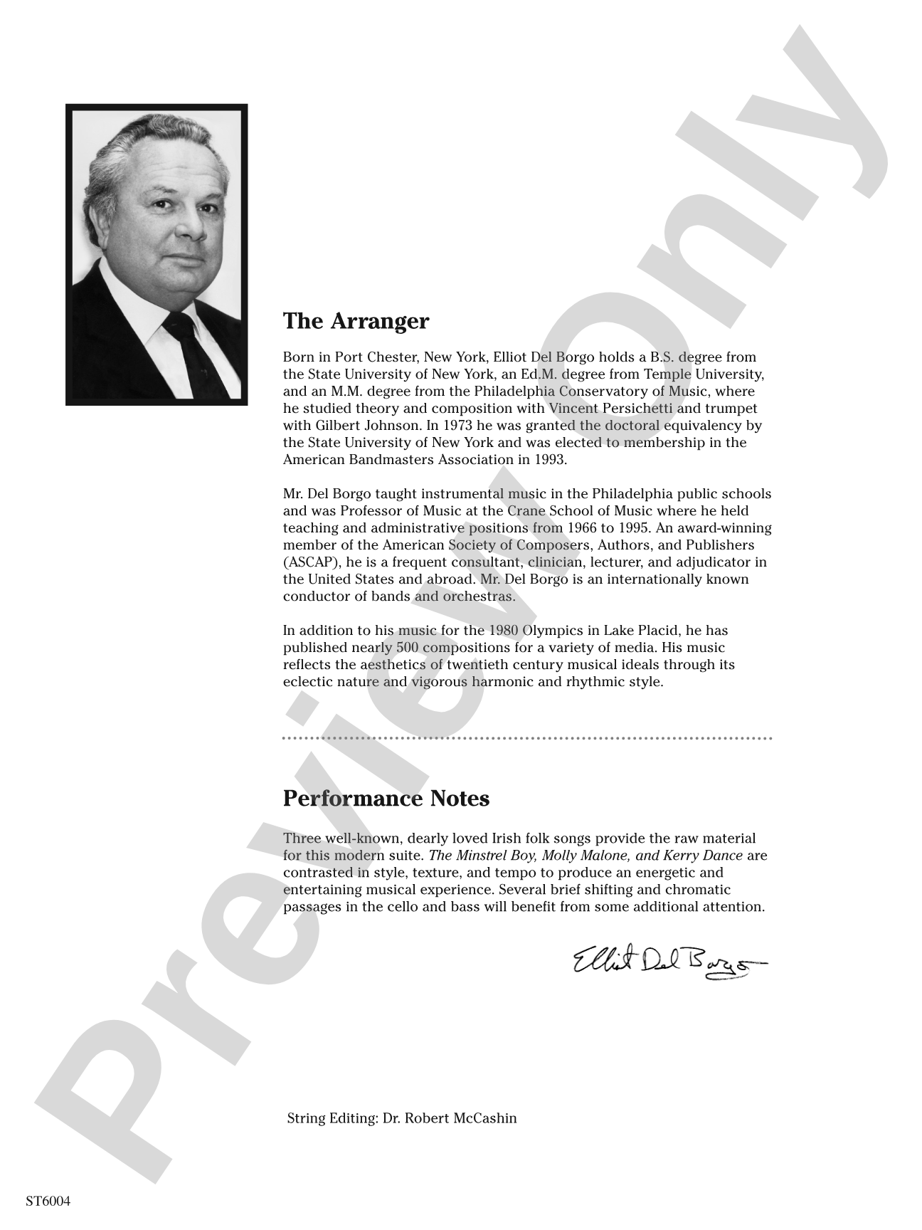 A Touch of Ireland: String Orchestra Conductor Score & Parts