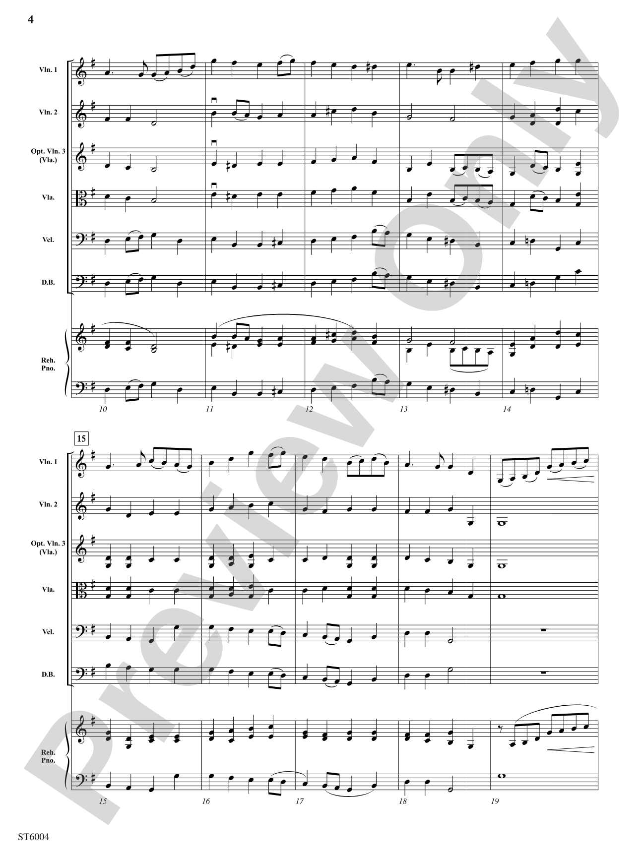 A Touch of Ireland: String Orchestra Conductor Score & Parts
