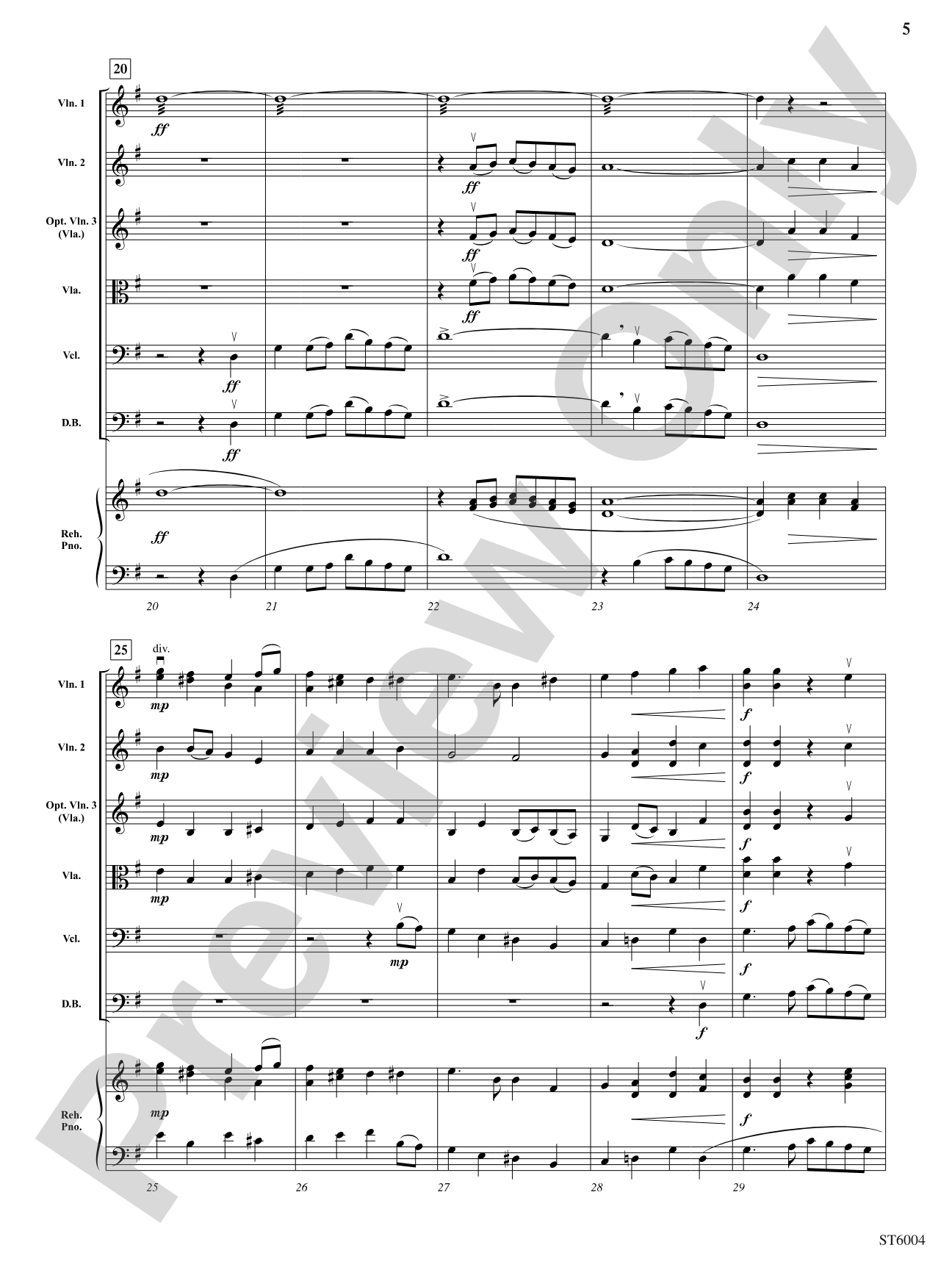 A Touch of Ireland: String Orchestra Conductor Score & Parts