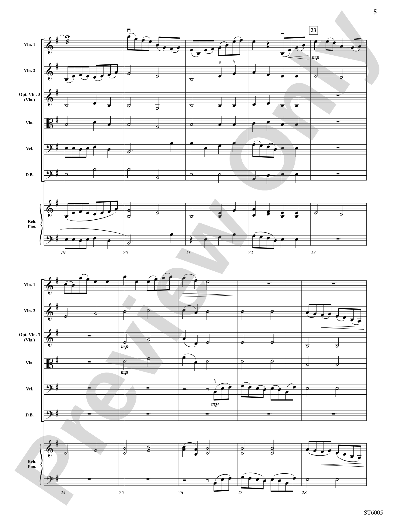 Legend: String Orchestra Conductor Score & Parts