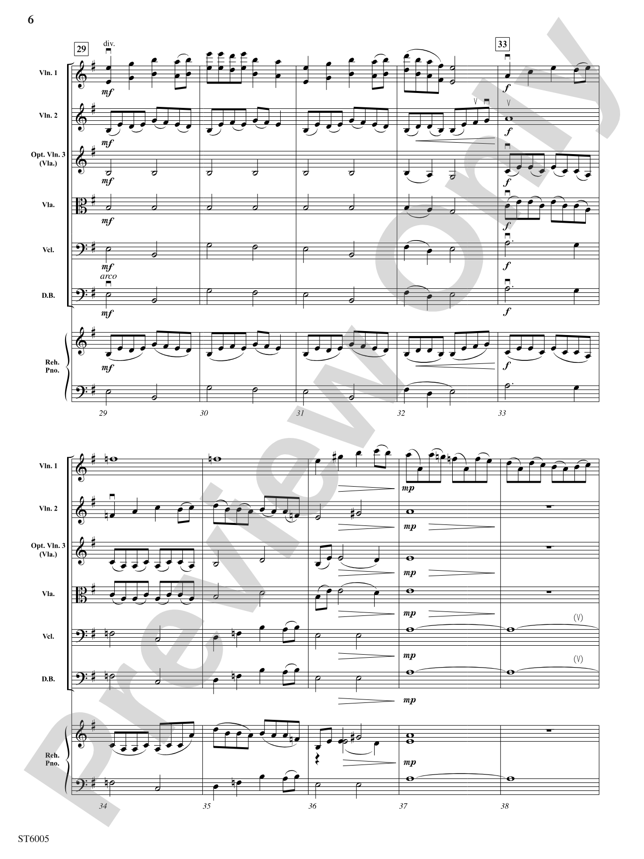 Legend: String Orchestra Conductor Score & Parts