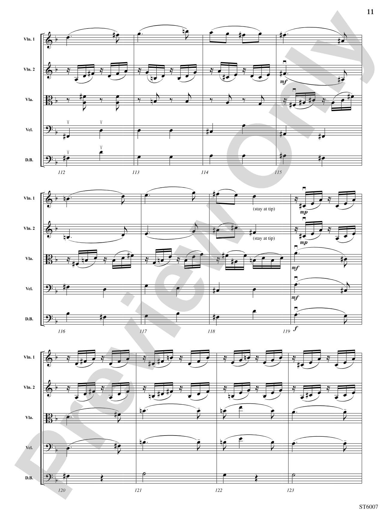 Symphony No. 4 (First Movement): String Orchestra Conductor Score & Parts
