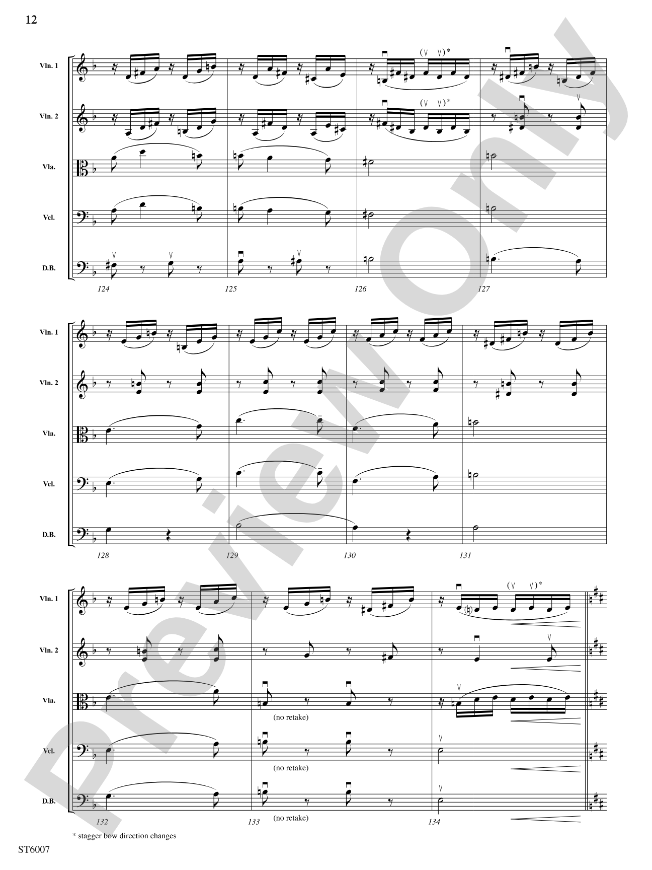 Symphony No. 4 (First Movement): String Orchestra Conductor Score & Parts
