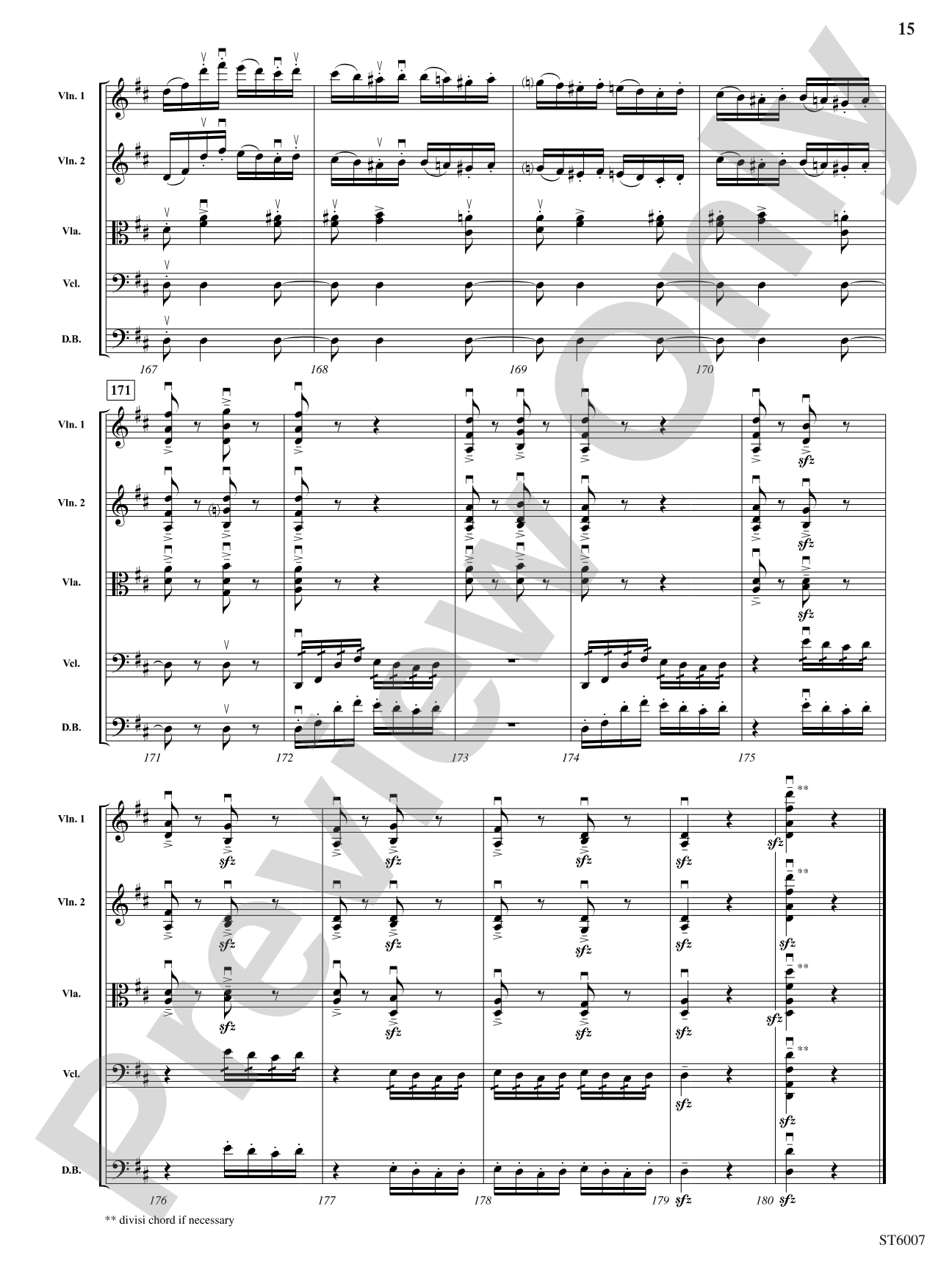 Symphony No. 4 (First Movement): String Orchestra Conductor Score & Parts