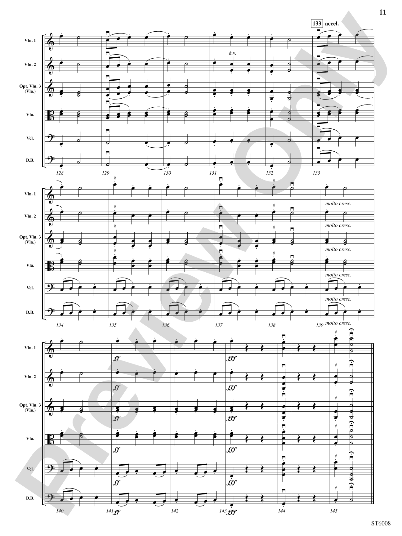 Slavonic Dance, Opus 46, No. 1: String Orchestra Conductor Score & Parts