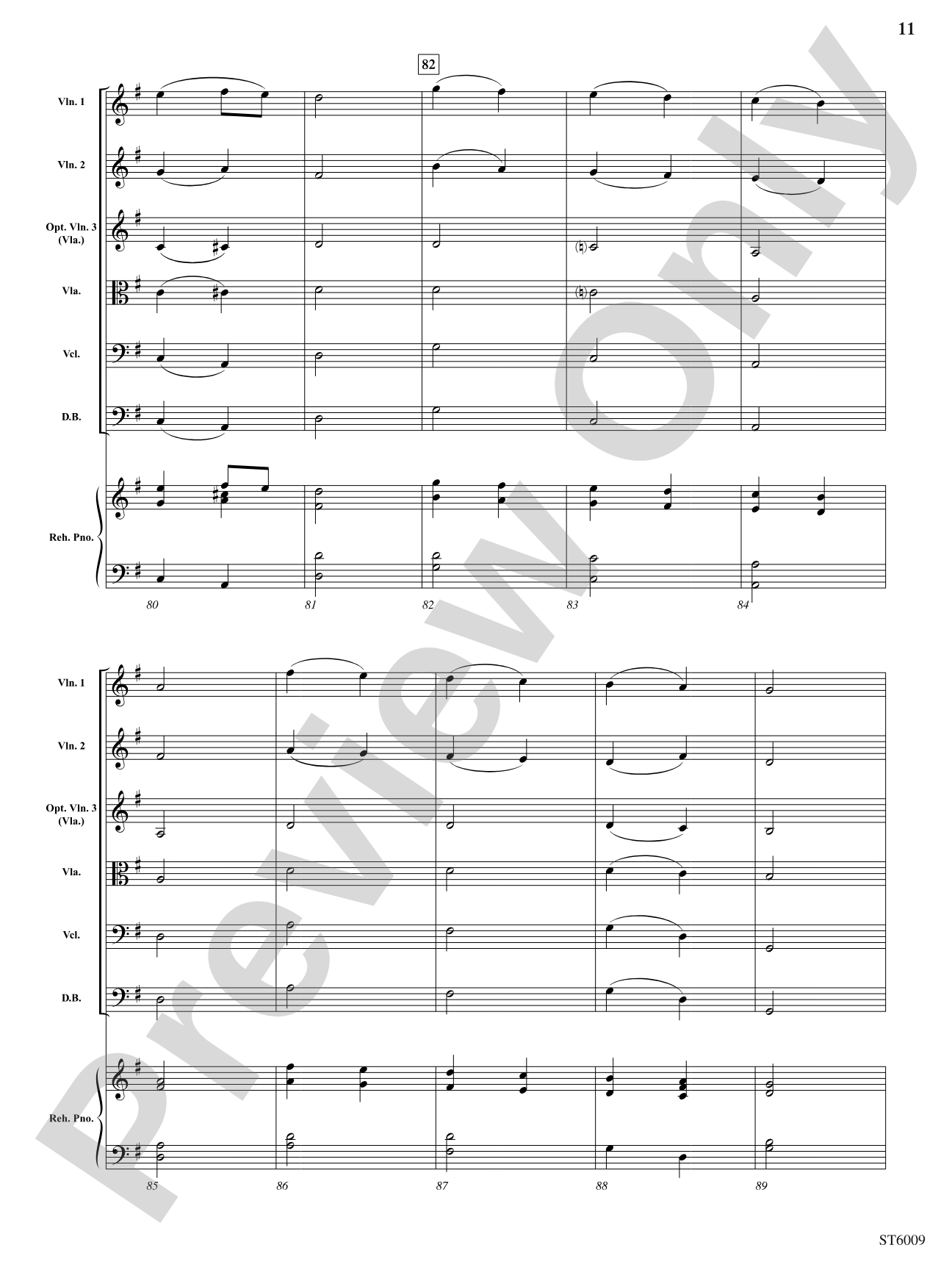 Chorale Fantasia: String Orchestra Conductor Score & Parts