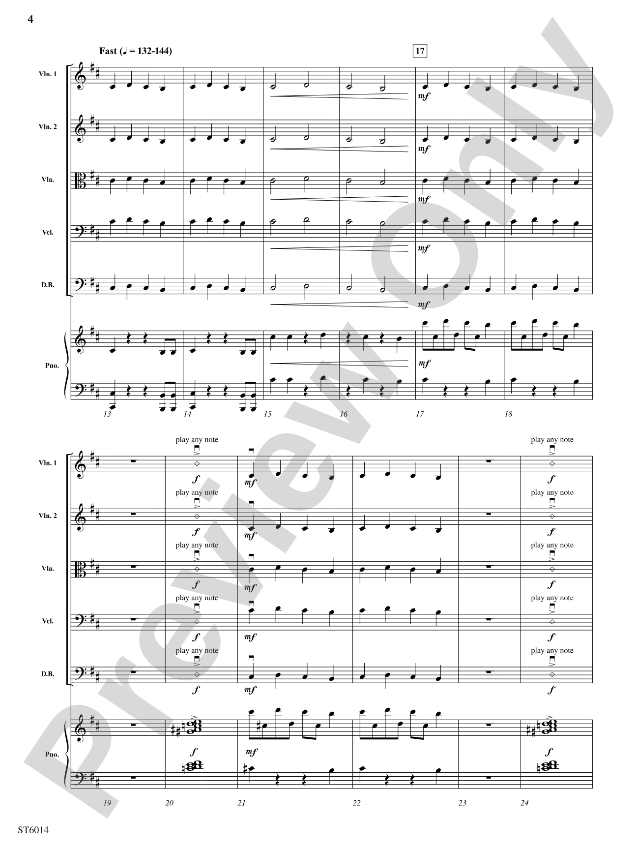 Shark Attack!: String Orchestra Conductor Score & Parts