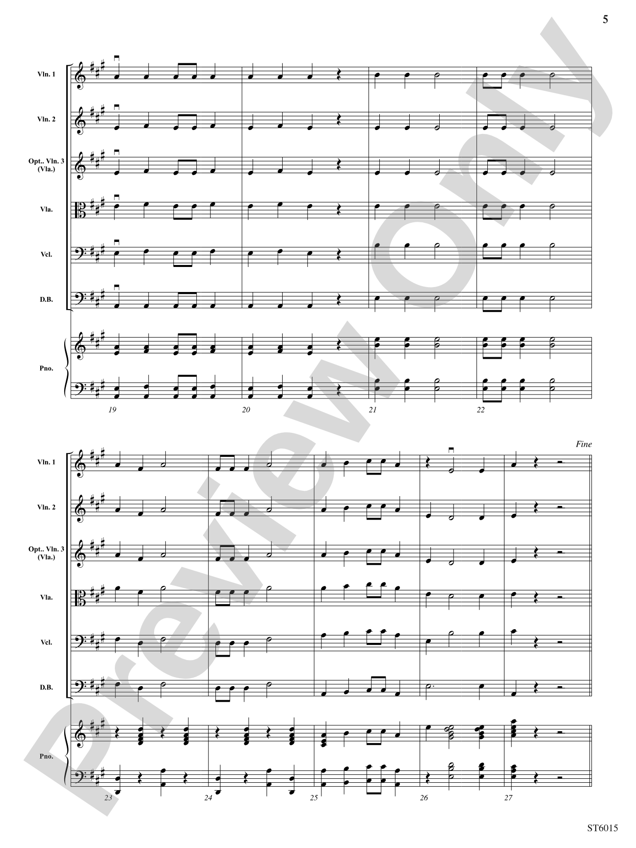 The Gettysburg Train: String Orchestra Conductor Score & Parts