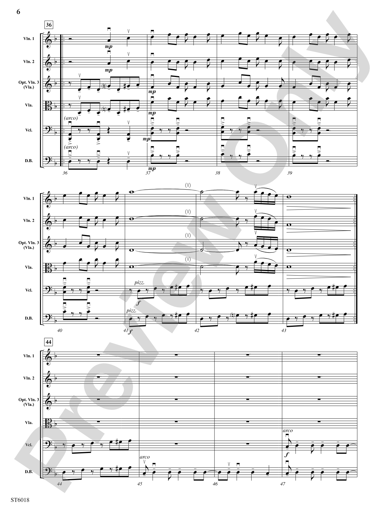 Rockin' Jammin' Swingin': Score