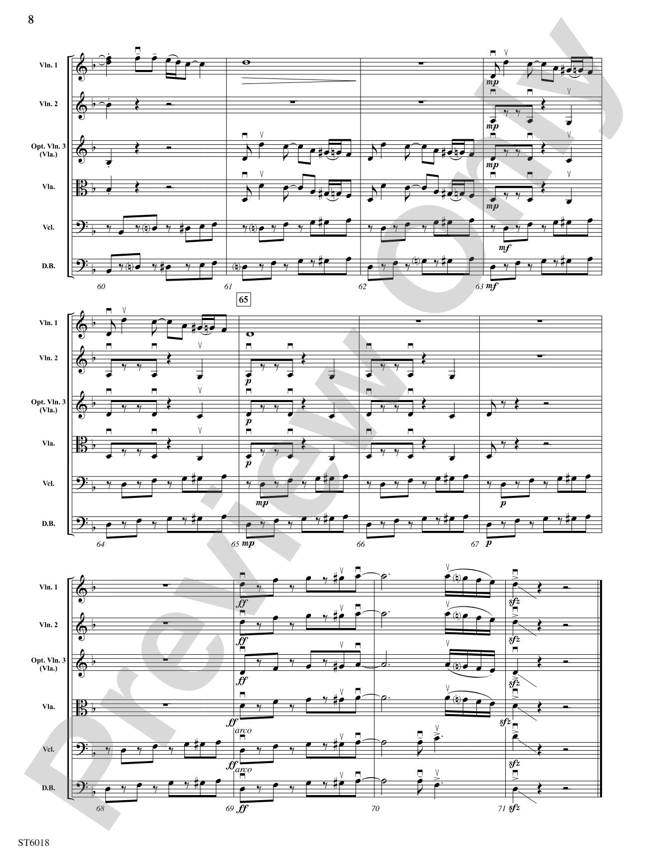 Rockin' Jammin' Swingin': Score