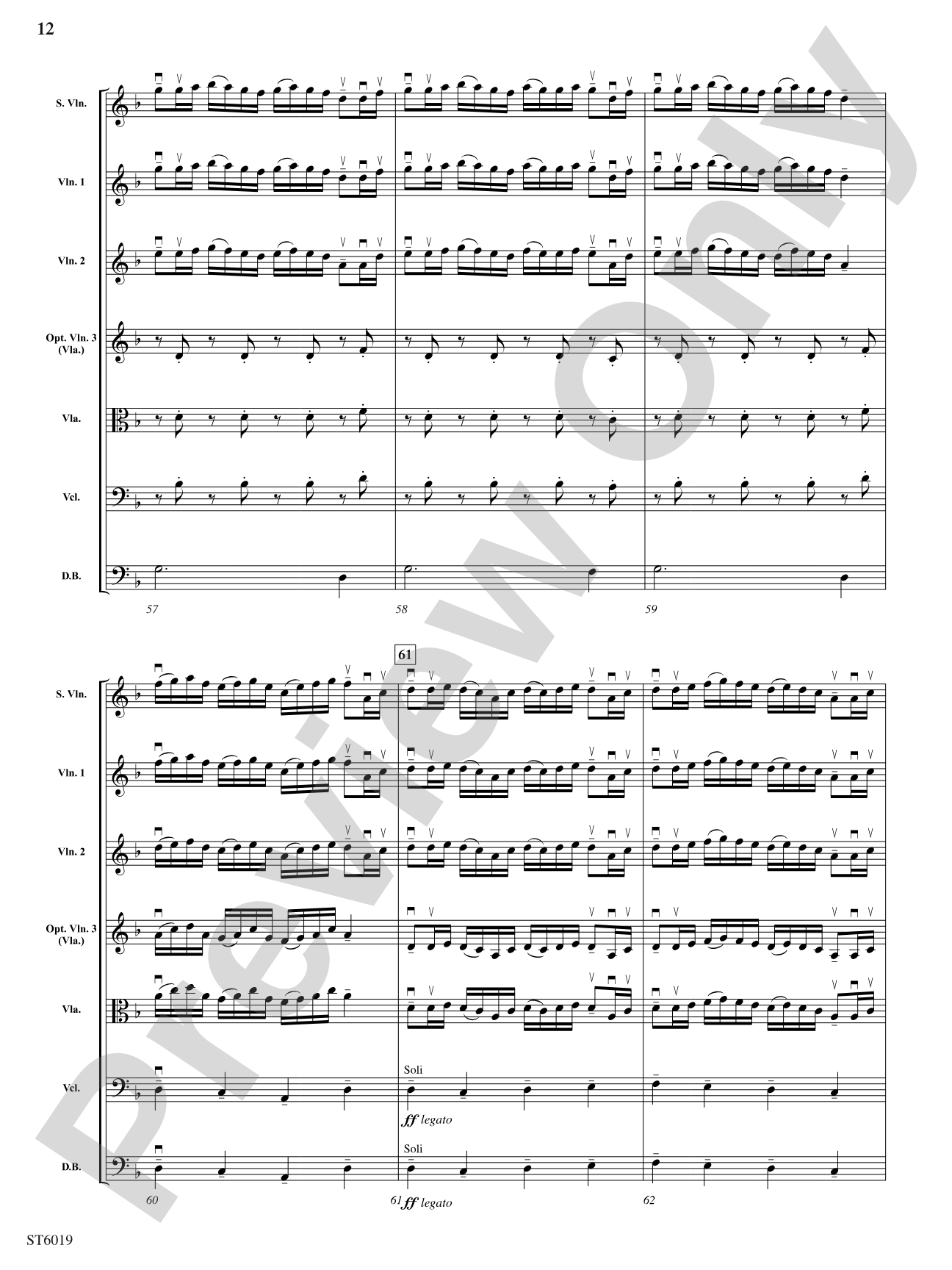 Celtic Roots: String Orchestra Conductor Score & Parts