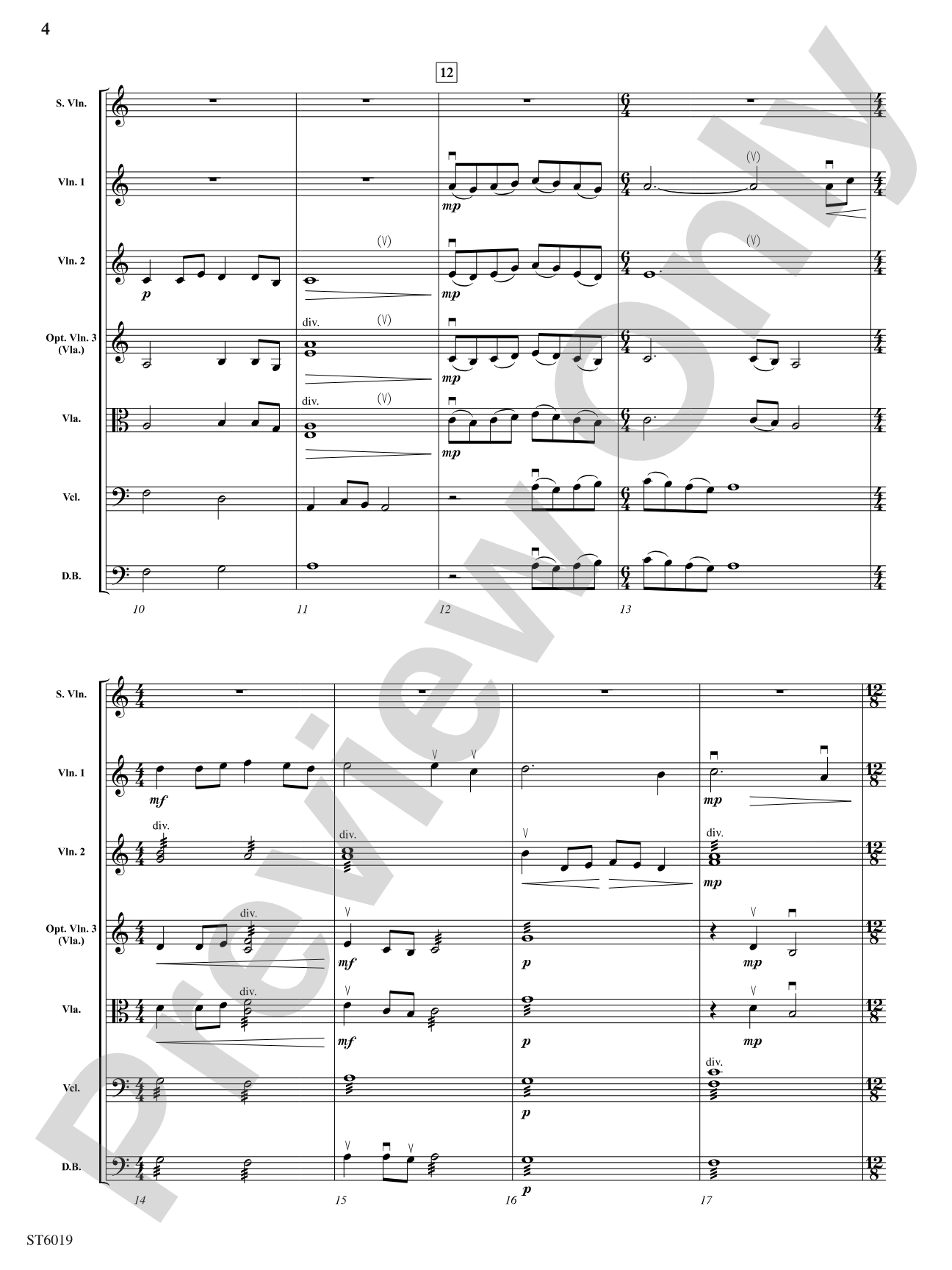 Celtic Roots: String Orchestra Conductor Score & Parts