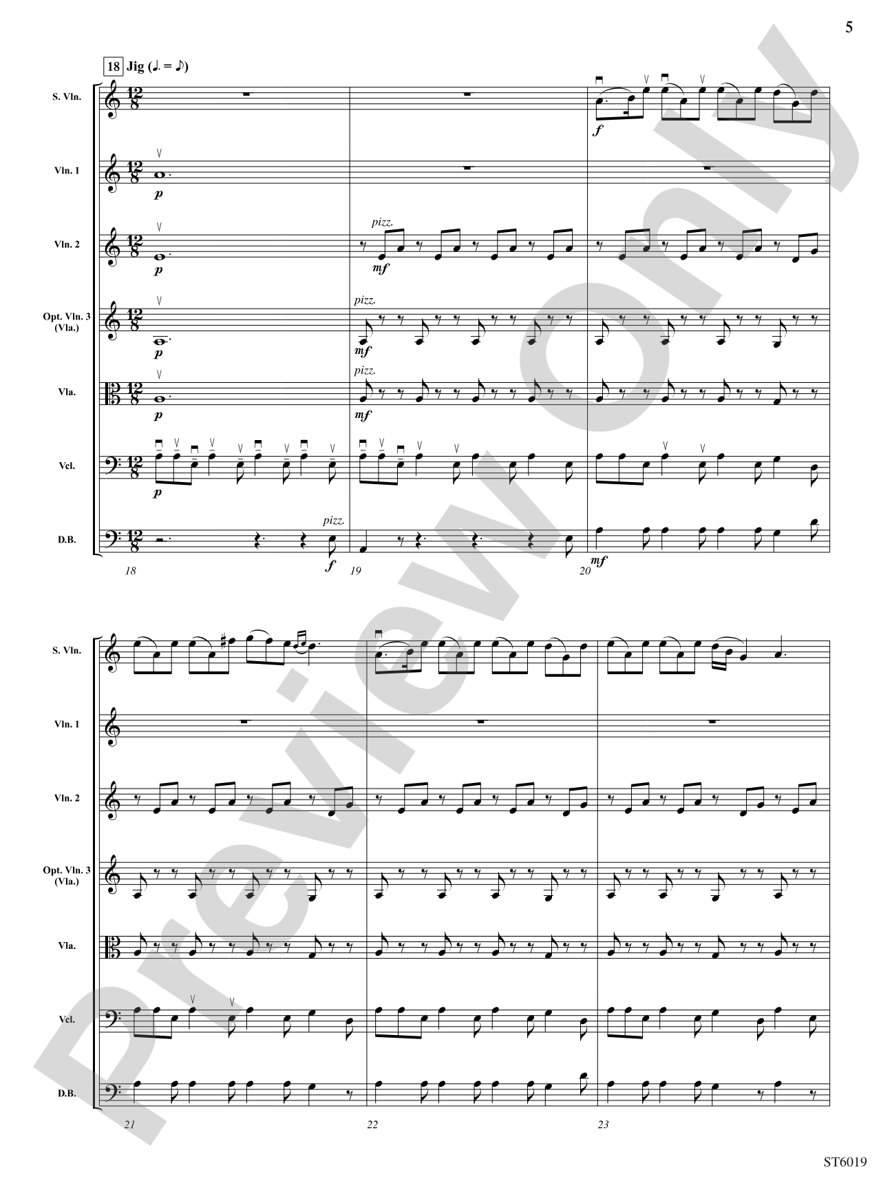 Celtic Roots: String Orchestra Conductor Score & Parts