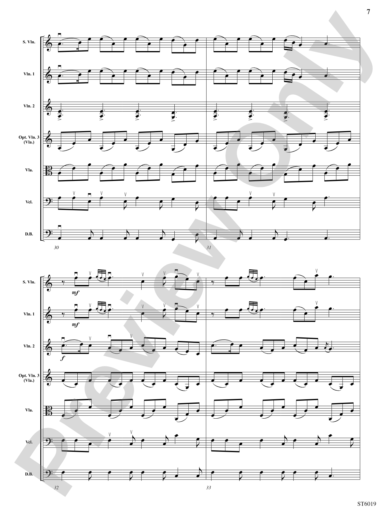 Celtic Roots: String Orchestra Conductor Score & Parts